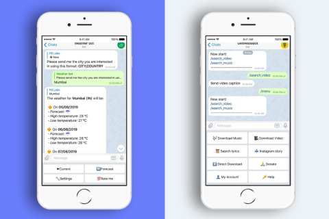 Telegram Bots Aplication Development
